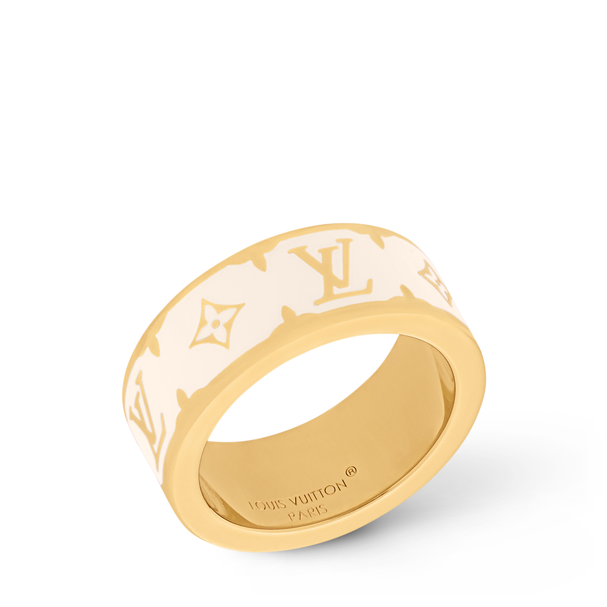 S00 Fashion Jewelry Rings Nanogram Enamel Ring | Louis Vuitton ® (Product zoom)