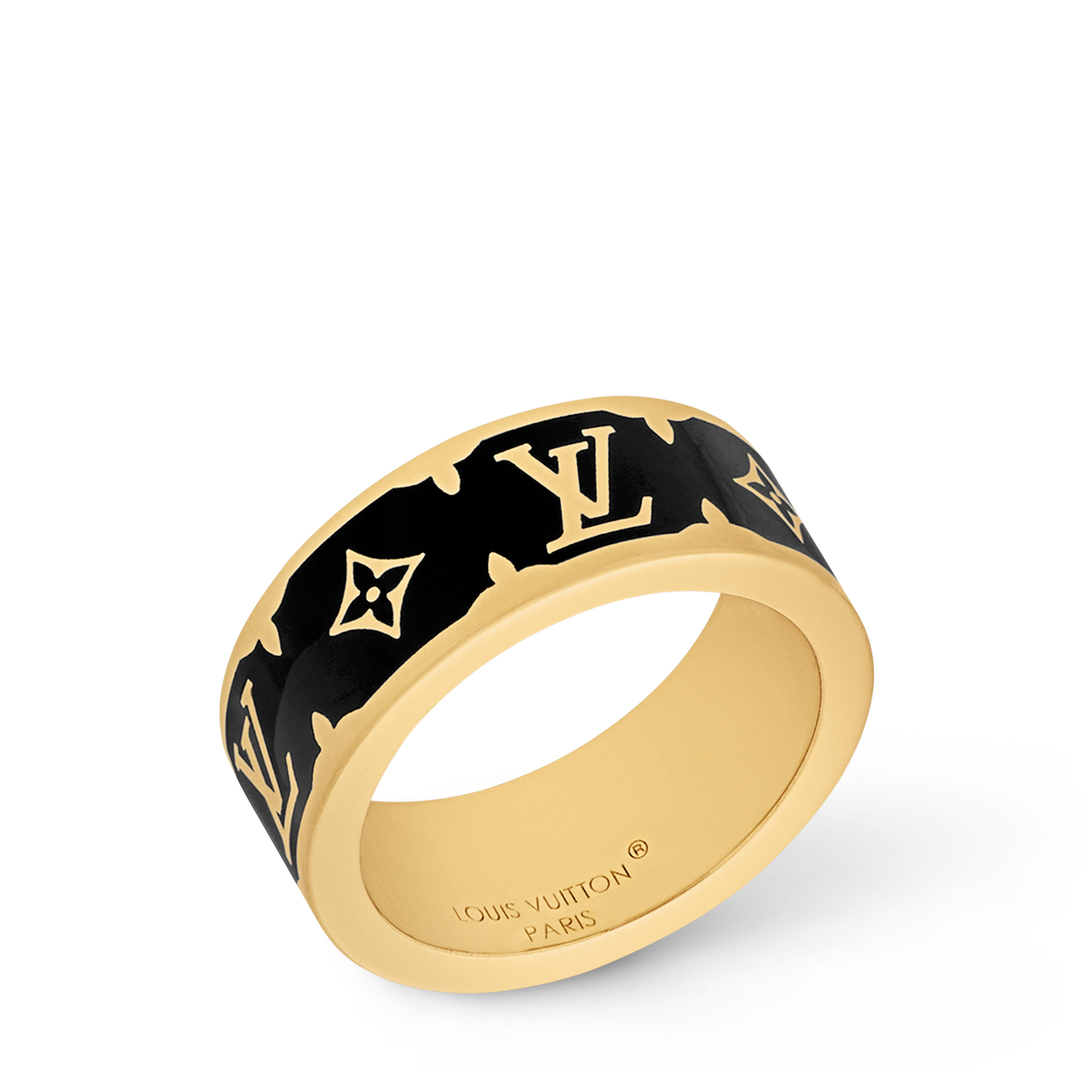 S00 Fashion Jewelry Rings Nanogram Enamel Ring | Louis Vuitton ® (Product zoom)