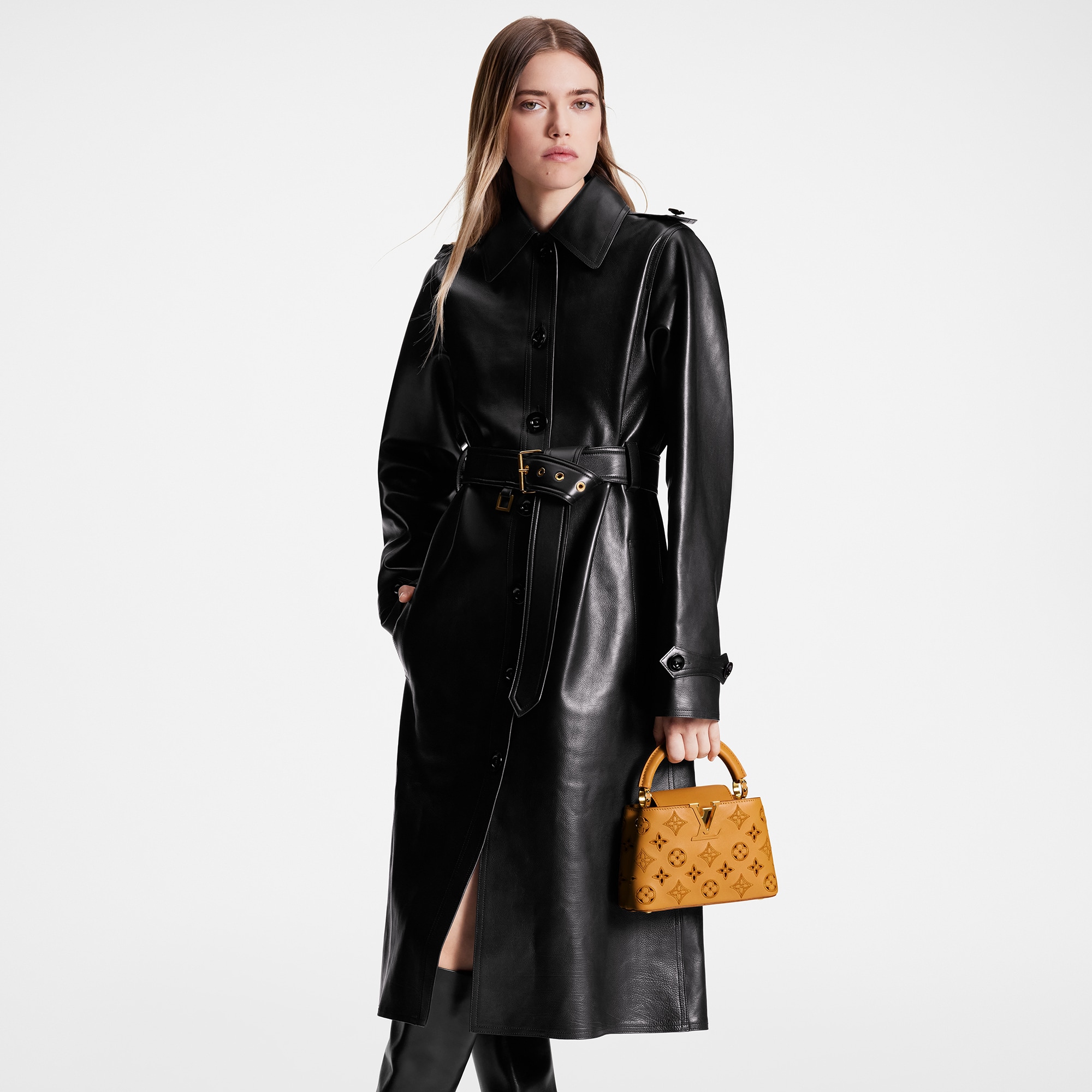 Womens Coats Louis Vuitton Leather Trench Coat Louis Vuitton Rain
