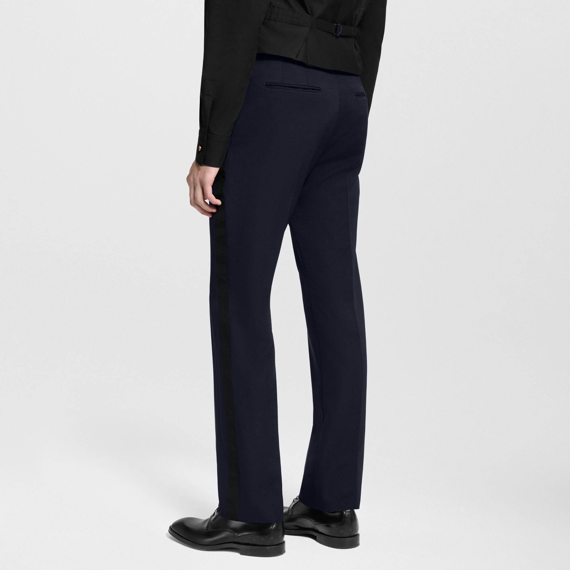  Ready-to-Wear Pants Navy Tuxedo Evening Pants | Louis Vuitton ® (Product zoom)