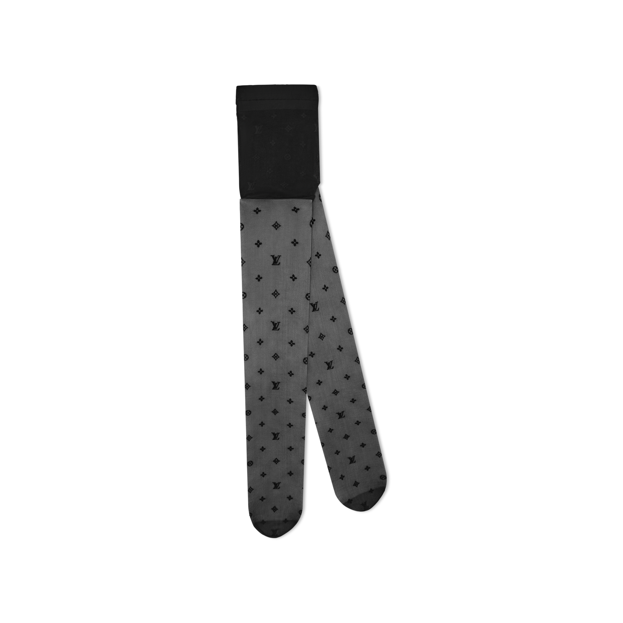 S00 Accessories Hats and Gloves Neo Monogram Takeover Tights  | Louis Vuitton ® (Product zoom)