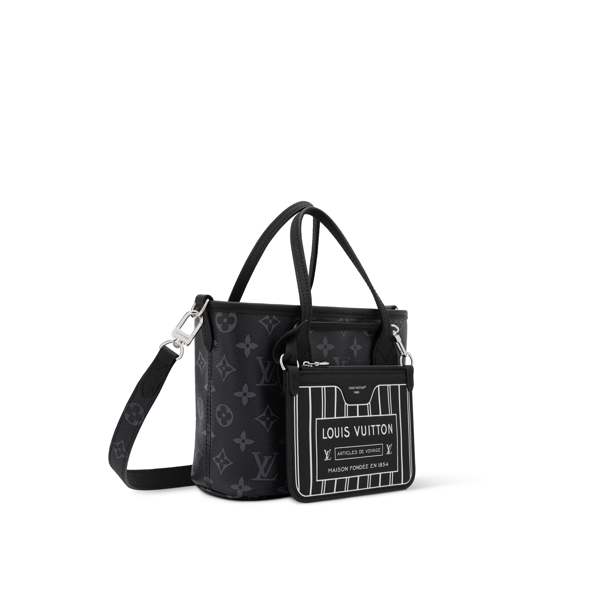 Monogram Eclipse Sacs Femme Sacs Iconiques Neverfull Bandoulière Inside Out BB | Louis Vuitton ® (Zoom produit)