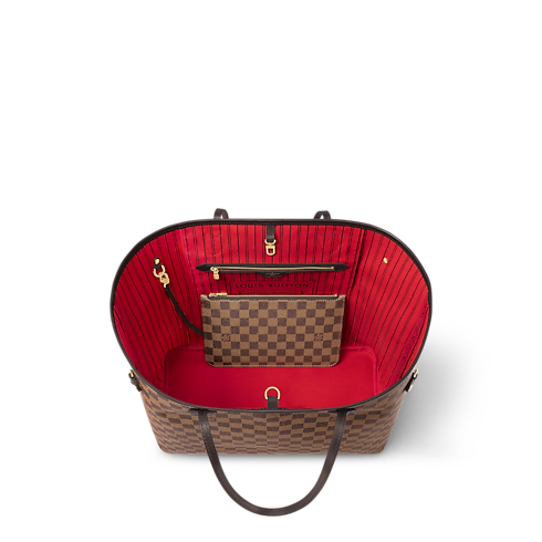 Damier Ebene Handbags All Handbags Neverfull GM | Louis Vuitton ® (Product zoom)