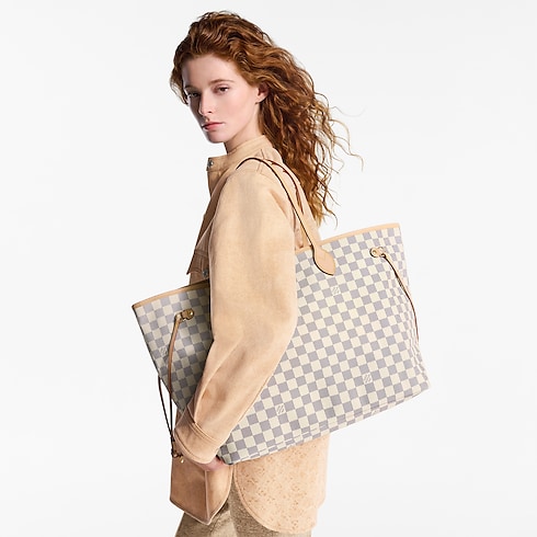 Damier Azur Handbags All Collections Neverfull GM | Louis Vuitton ® (Product zoom)