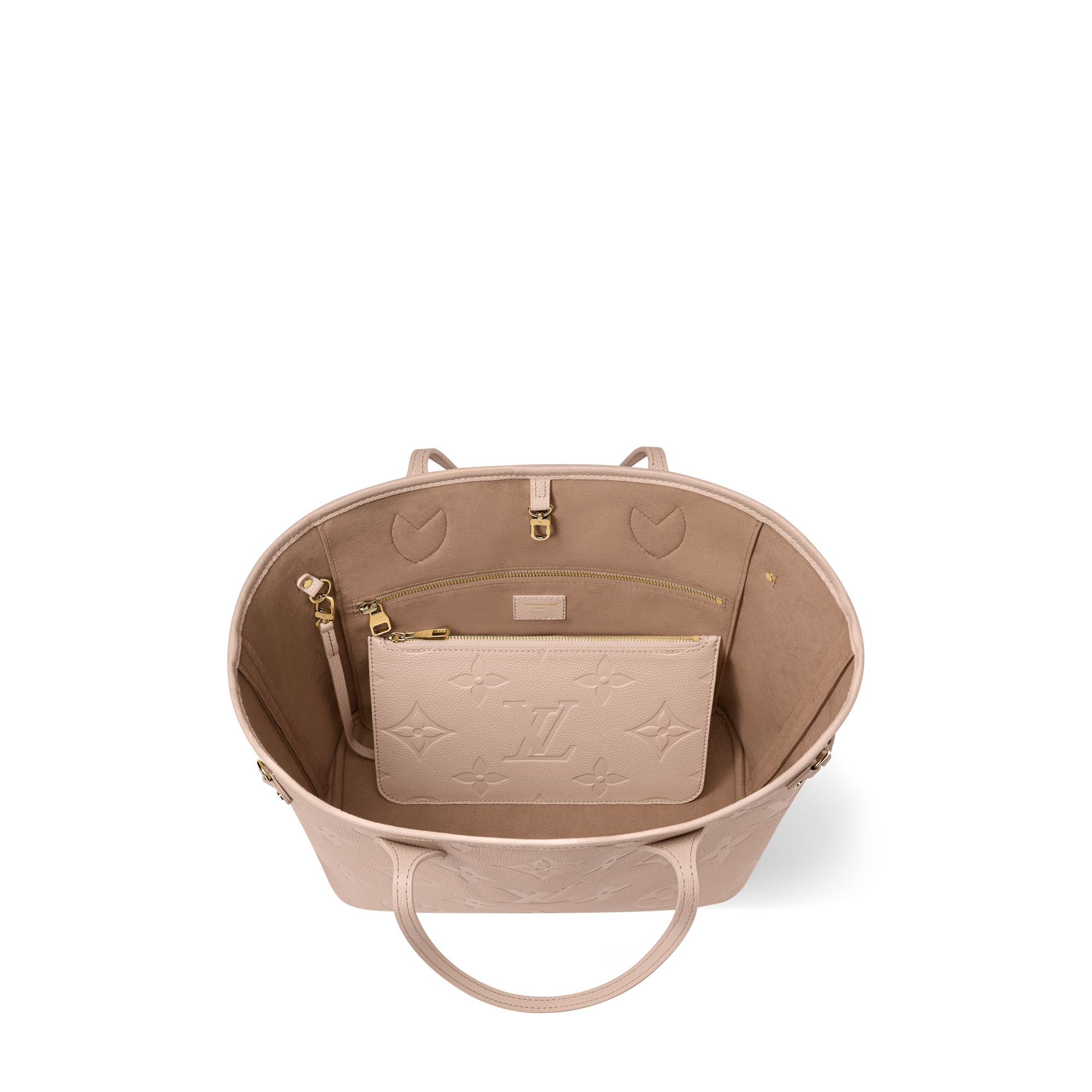 Monogram Empreinte Leather Handbags All Handbags Neverfull MM | Louis Vuitton ® (Product zoom)