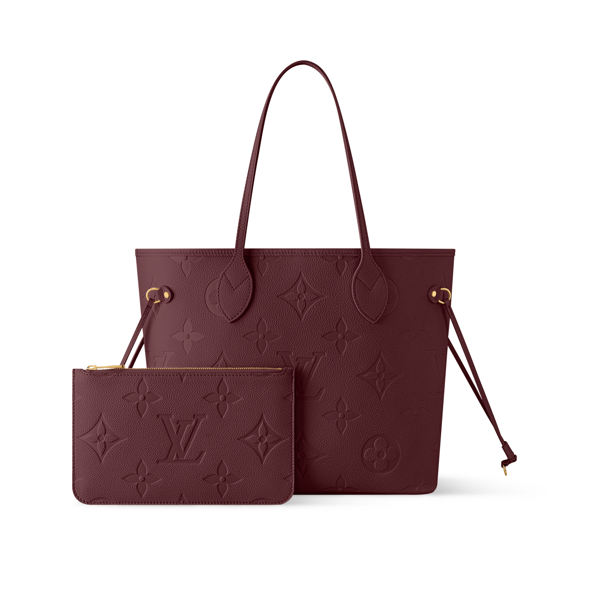 Monogram Empreinte Leather Handbags All Handbags Neverfull MM | Louis Vuitton ® (Product zoom)