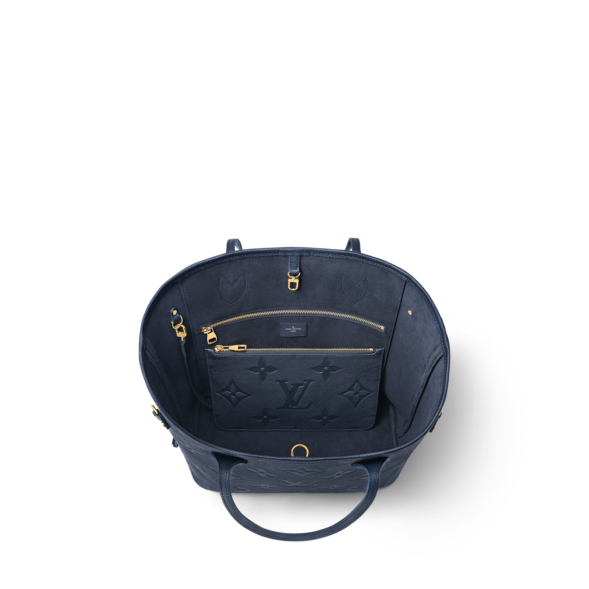 Monogram Empreinte Leather Handbags All Handbags Neverfull MM | Louis Vuitton ® (Product zoom)