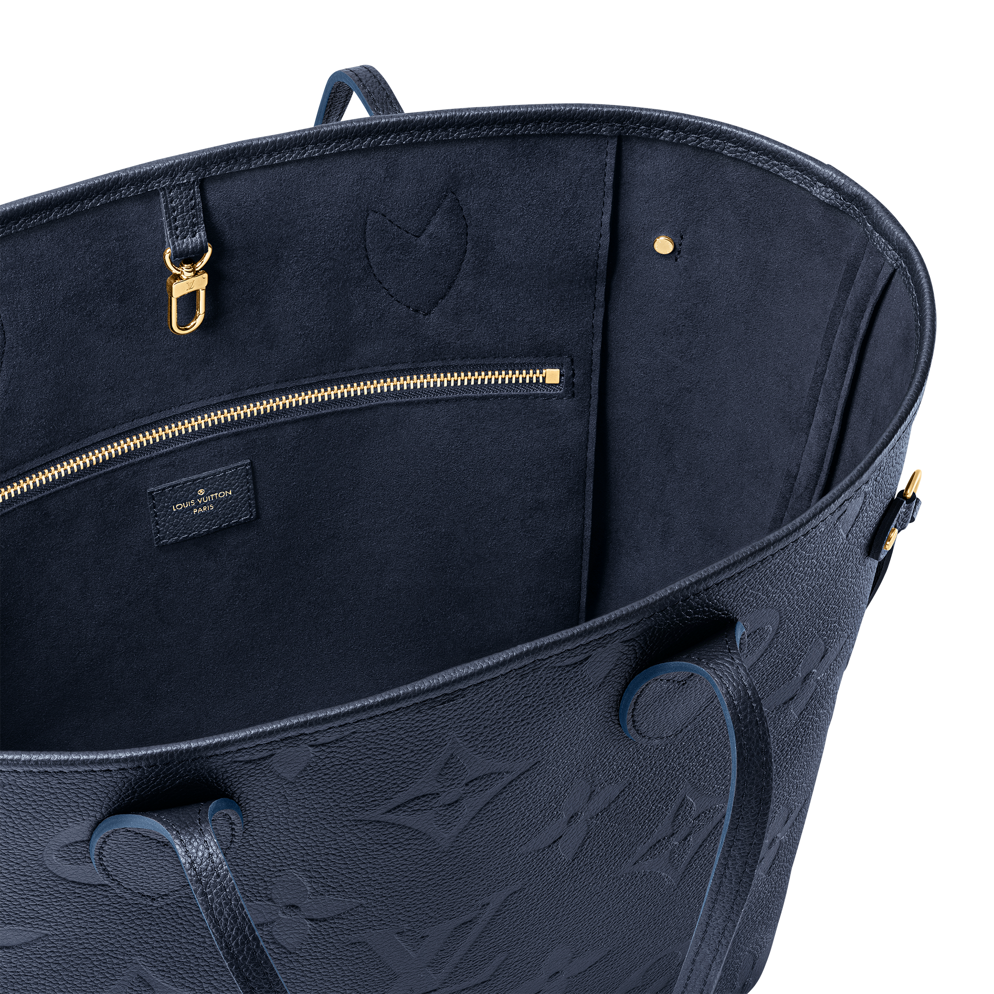 Monogram Empreinte Leather Handbags All Handbags Neverfull MM | Louis Vuitton ® (Product zoom)