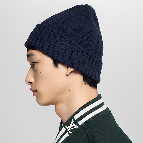 S00 Accessories Hats, Beanies and Gloves Only LV Mini Cable Beanie
| Louis Vuitton ® (Product zoom)