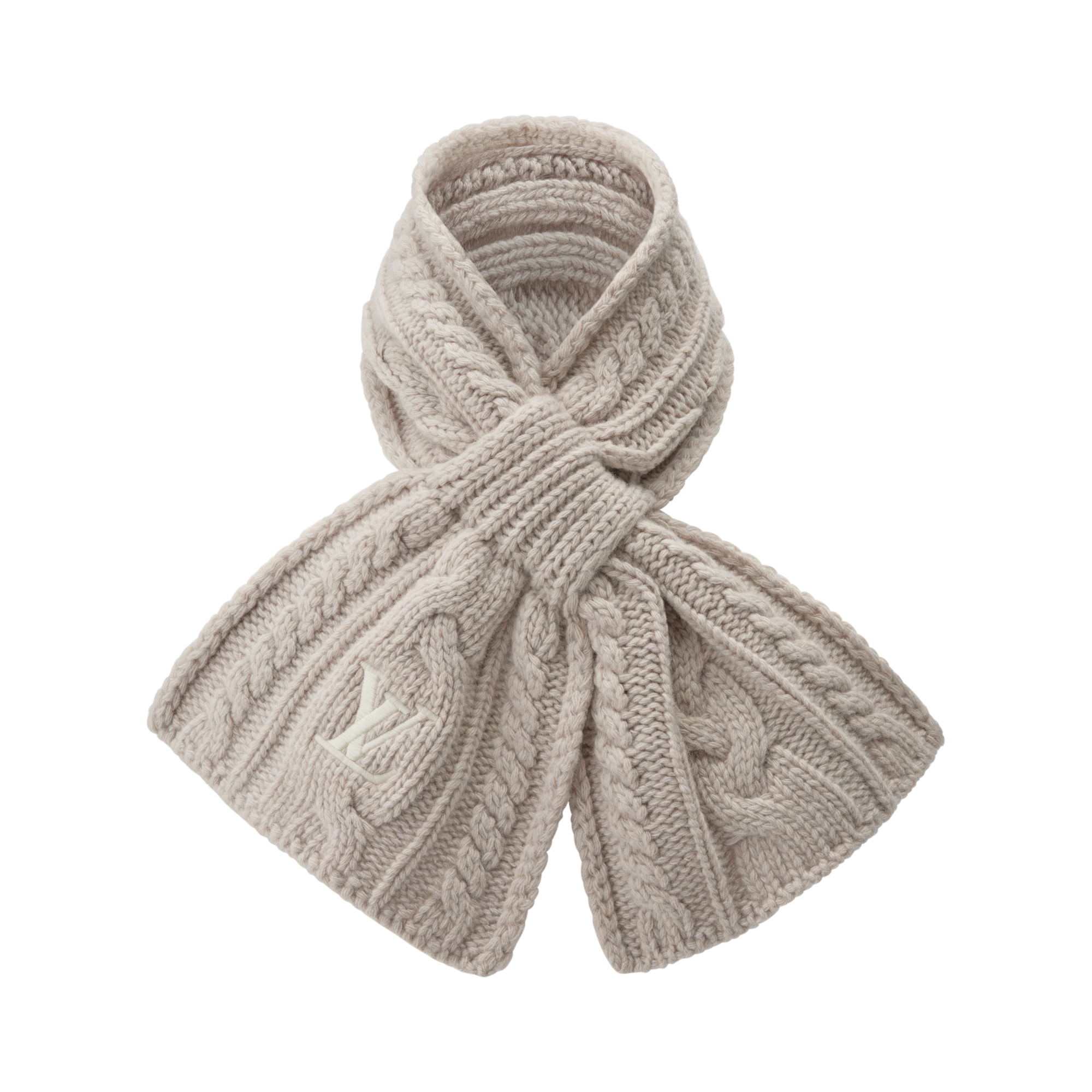 S00 Accessoires Écharpes Only LV Mini Cable Scarf | Louis Vuitton ® (Zoom produit)