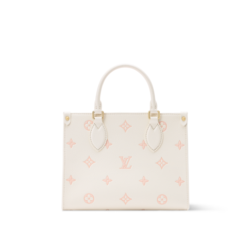 Bicolor Monogram Empreinte Leather Handbags All Handbags OnTheGo PM | Louis Vuitton ® (Product zoom)