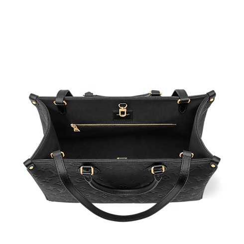 Monogram Empreinte Leather Handbags All Handbags OnTheGo Soft MM | Louis Vuitton ® (Product zoom)