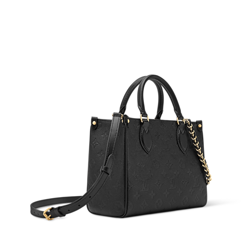 Monogram Empreinte Leather Handbags All Handbags OnTheGo Soft PM | Louis Vuitton ® (Product zoom)