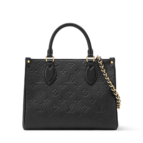 Monogram Empreinte Leather Handbags All Handbags OnTheGo Soft PM | Louis Vuitton ® (Product zoom)