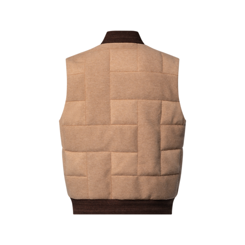 Ready-to-Wear All Ready-to-Wear Padded Cashmere Knit Vest | Louis Vuitton ® (Product zoom)