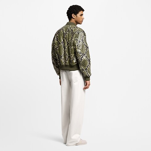 Prêt-à-Porter Pantalons Pantalon ample en soie mélangée | Louis Vuitton ® (Zoom produit)