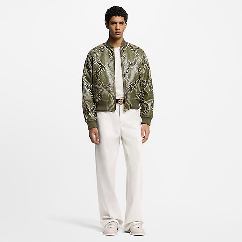 Prêt-à-Porter Pantalons Pantalon ample en soie mélangée | Louis Vuitton ® (Zoom produit)