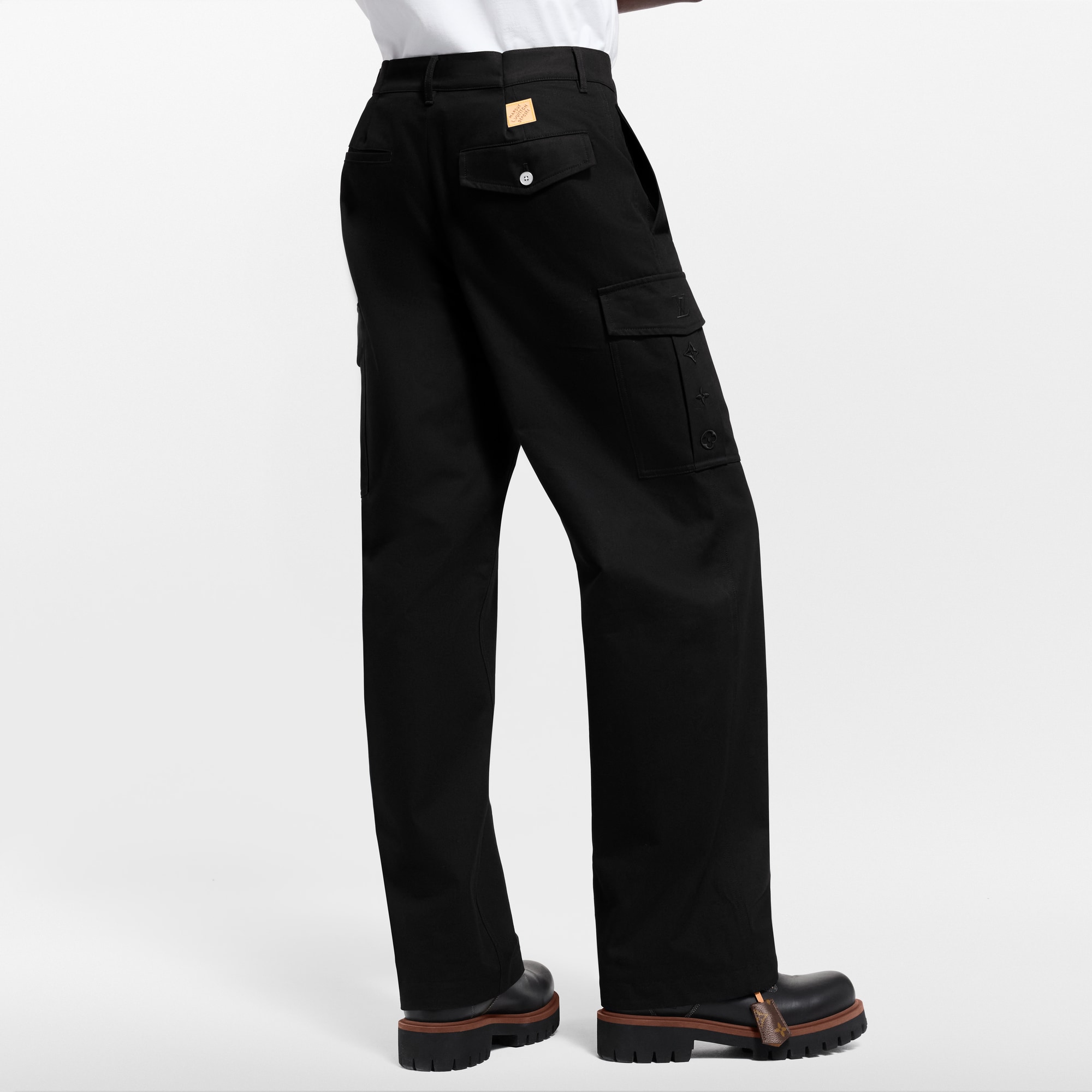 Prêt-à-Porter Pantalons Pantalon cargo à signatures | Louis Vuitton ® (Zoom produit)