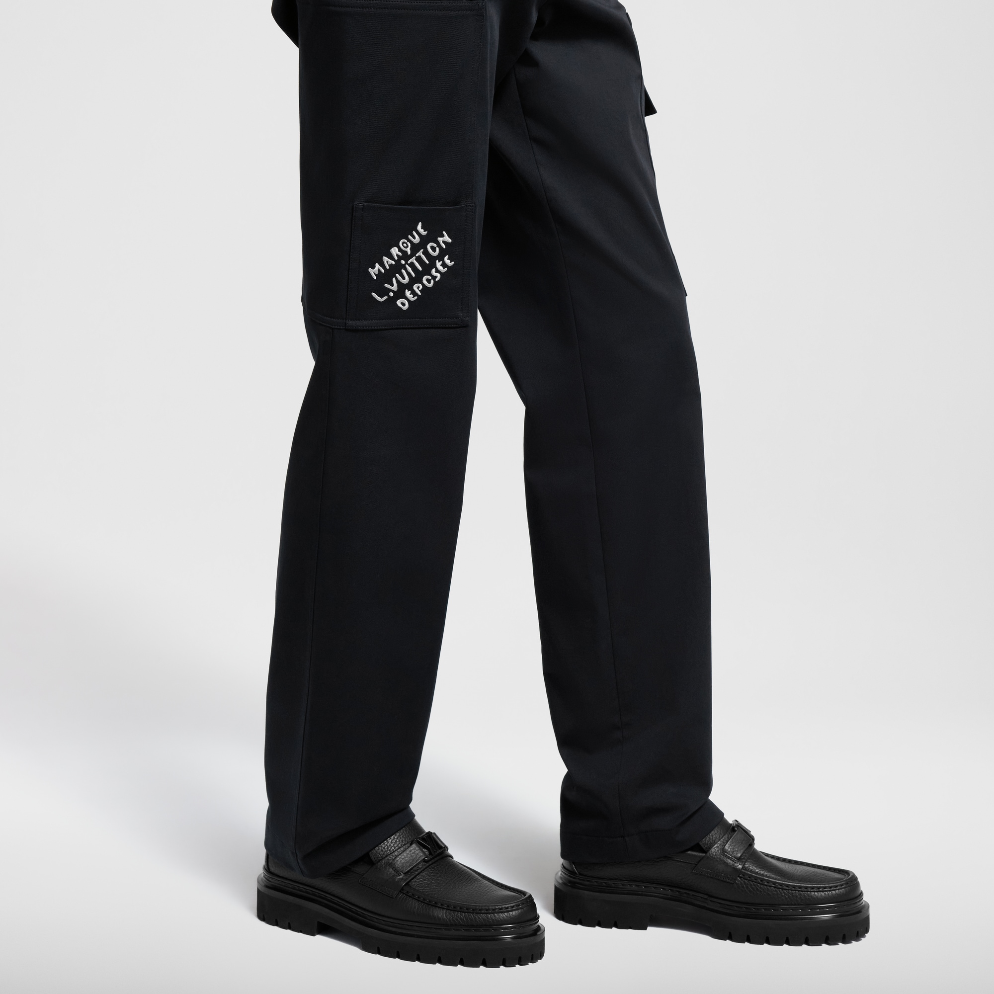  Prêt-à-Porter Pantalons Pantalon cargo en coton | Louis Vuitton ® (Zoom produit)