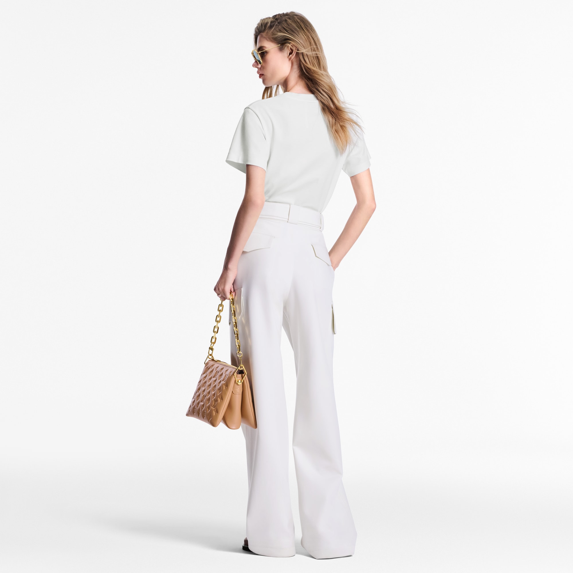  Prêt-à-Porter Pantalons Pantalon cargo en jersey technique | Louis Vuitton ® (Zoom produit)