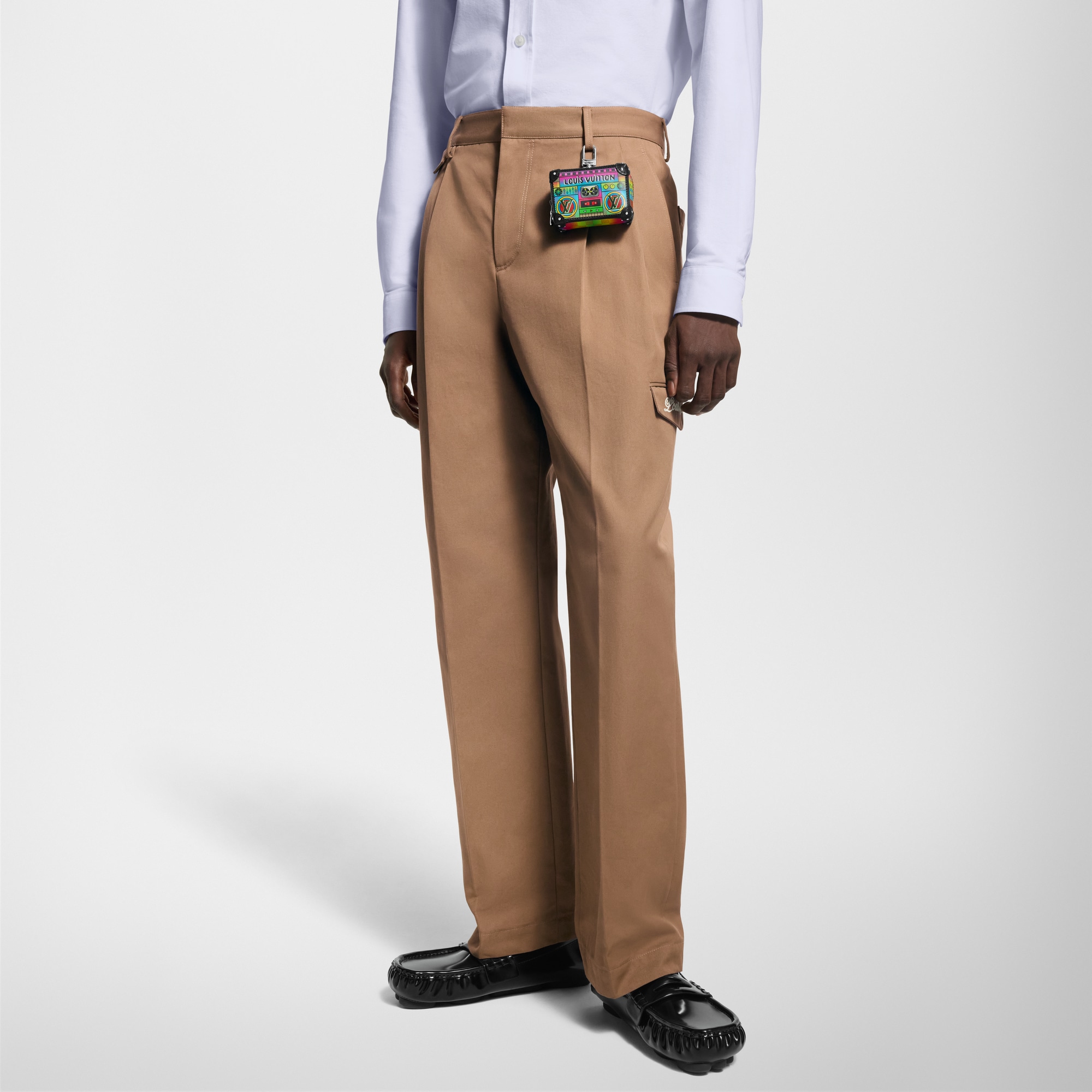  Prêt-à-Porter Pantalons Pantalon chino à signatures | Louis Vuitton ® (Zoom produit)