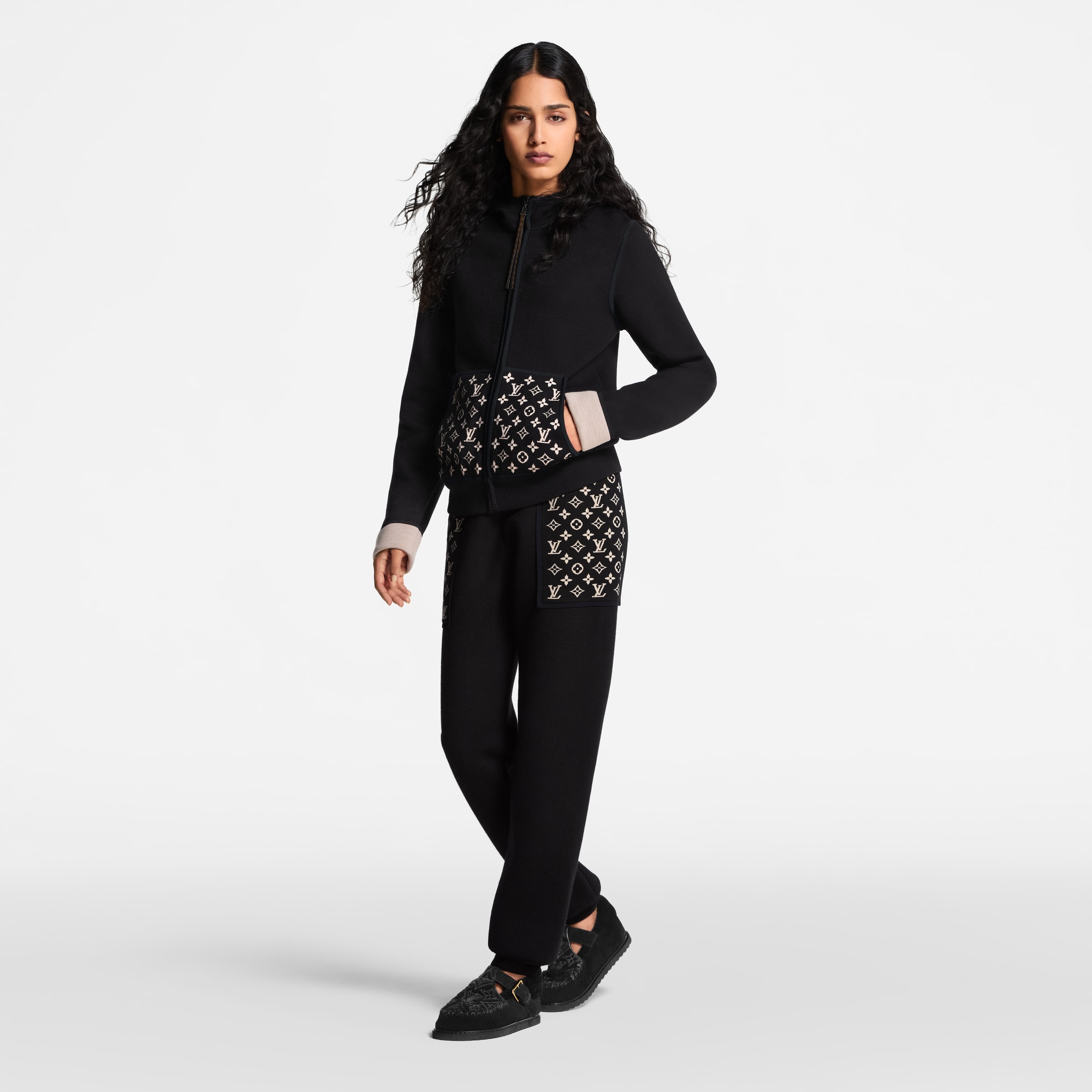  Prêt-à-Porter Pantalons Pantalon de jogging à détails Monogram | Louis Vuitton ® (Zoom produit)