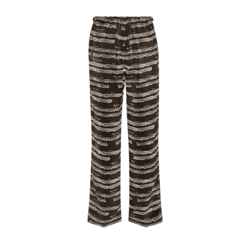 Prêt-à-Porter Pantalons et Shorts Pantalon de pyjama à imprimé trains | Louis Vuitton ® (Zoom produit)
