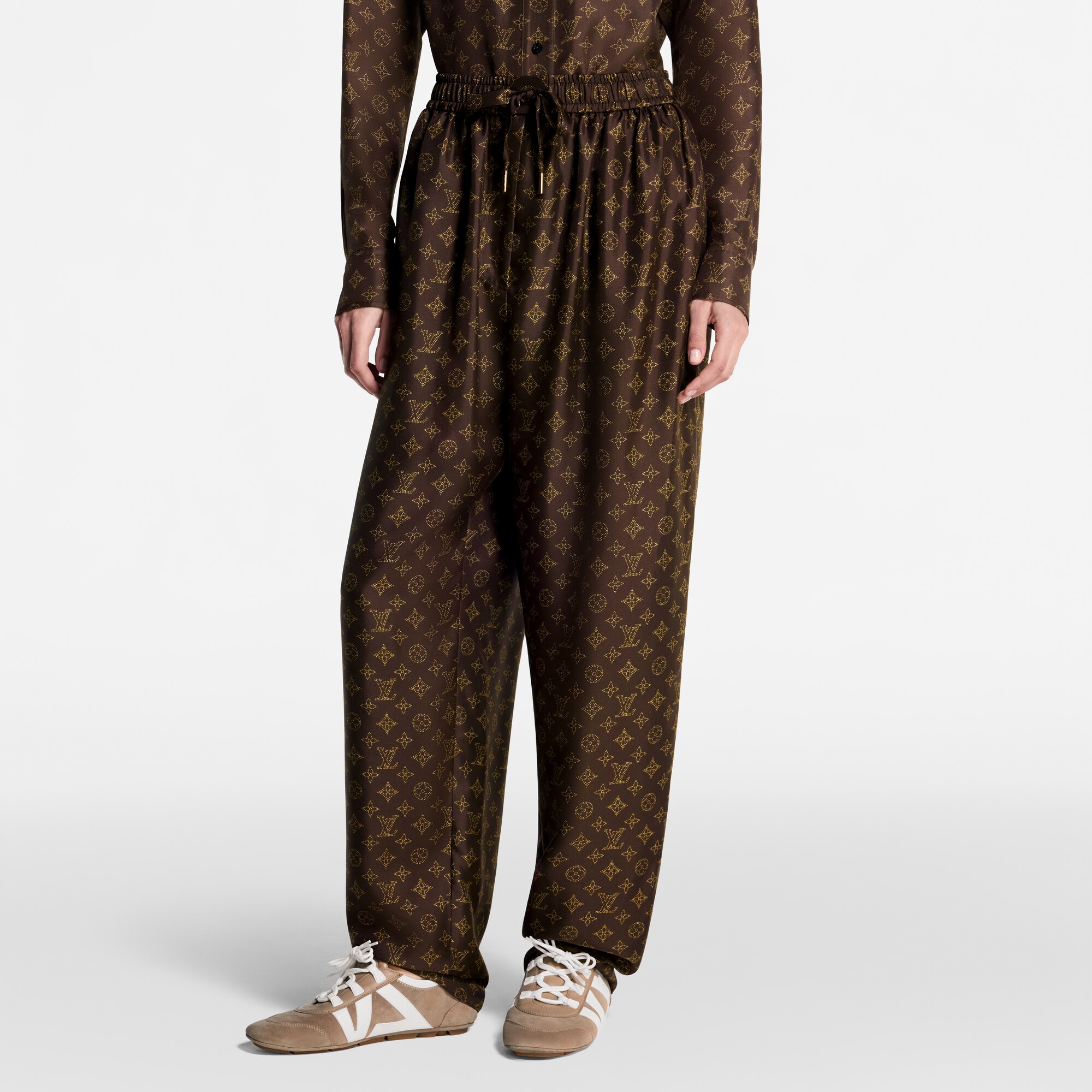  Prêt-à-Porter Pantalons Pantalon de pyjama large Mahina | Louis Vuitton ® (Zoom produit)