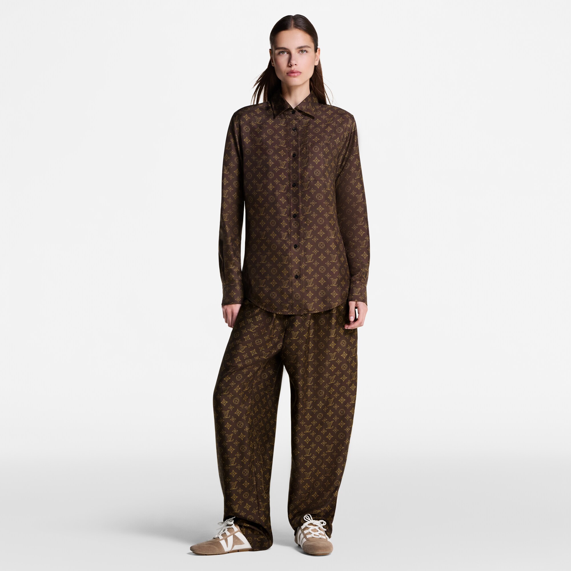 Prêt-à-Porter Pantalons Pantalon de pyjama large Mahina | Louis Vuitton ® (Zoom produit)