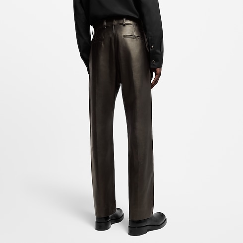 Prêt-à-Porter Pantalons Pantalon en cuir | Louis Vuitton ® (Zoom produit)
