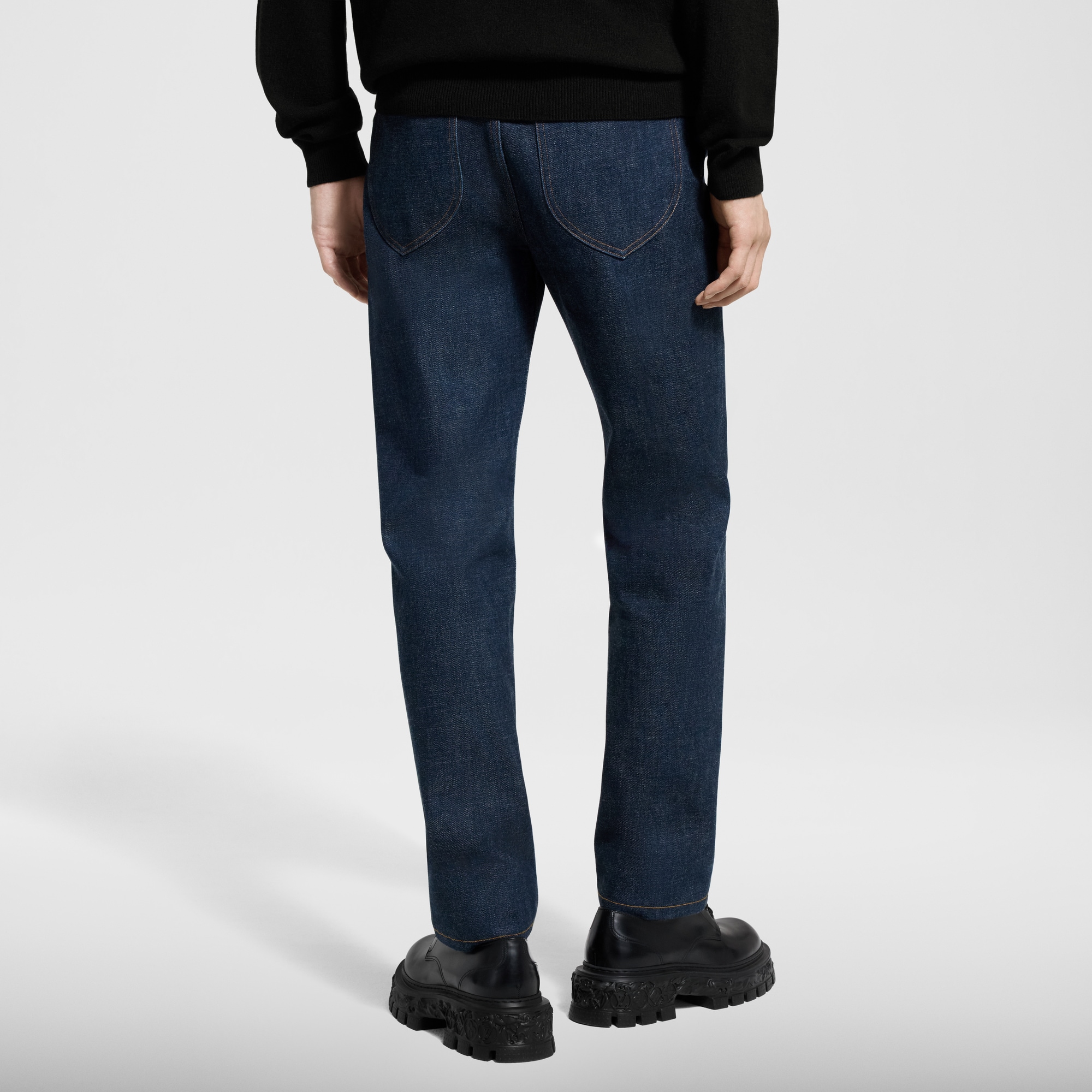  Prêt-à-Porter Denim Pantalon en denim coupe standard | Louis Vuitton ® (Zoom produit)