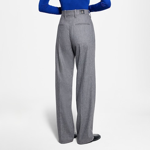 Prêt-à-Porter Nouveautes Pret-a-Porter Pantalon en flanelle habillé | Louis Vuitton ® (Zoom produit)