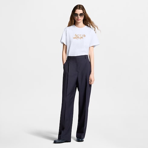 Prêt-à-Porter Pantalons Pantalon habillé à fines rayures | Louis Vuitton ® (Zoom produit)