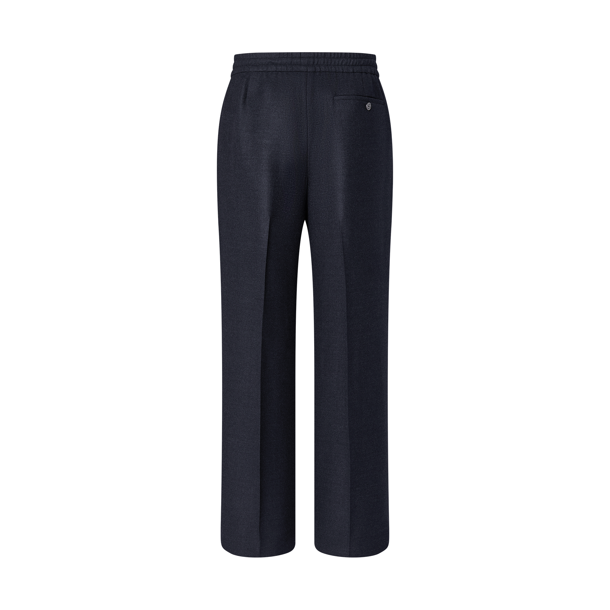  Prêt-à-Porter Pantalons Pantalon habillé à taille élastique en laine | Louis Vuitton ® (Zoom produit)