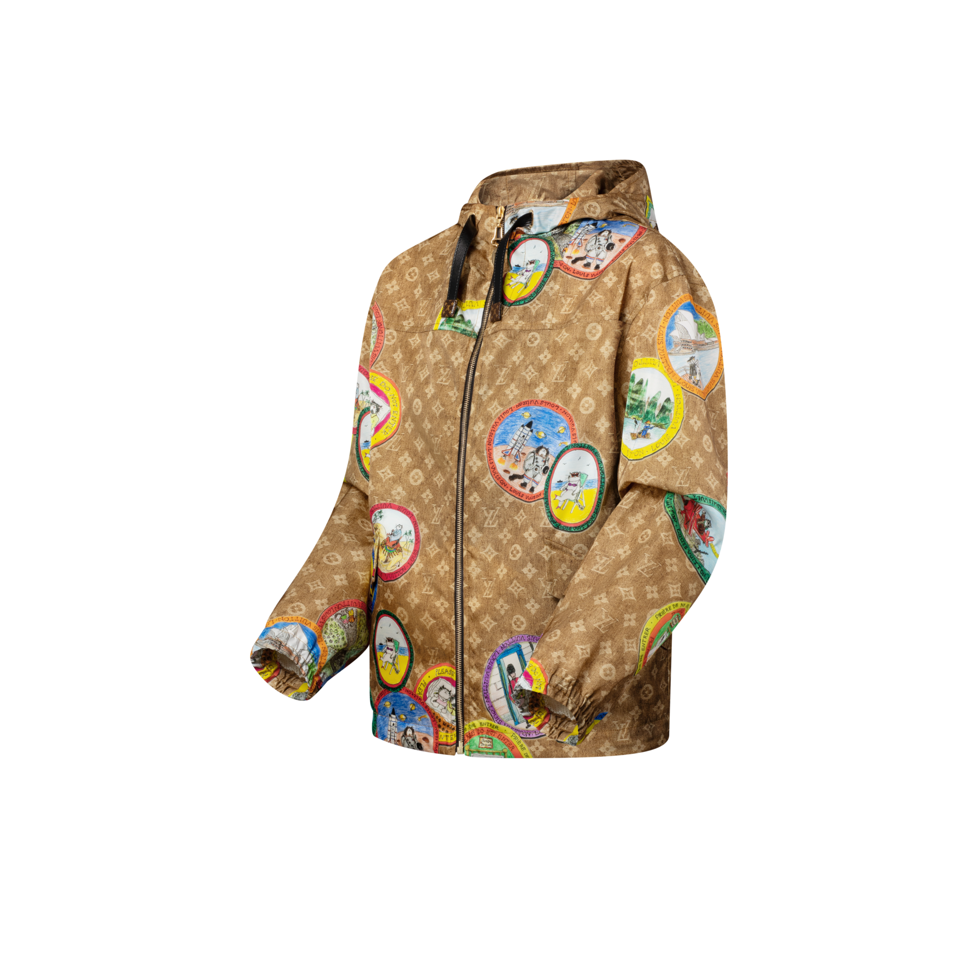  Prêt-à-Porter Manteaux et Vestes Parka Monogram à sceaux chats | Louis Vuitton ® (Zoom produit)