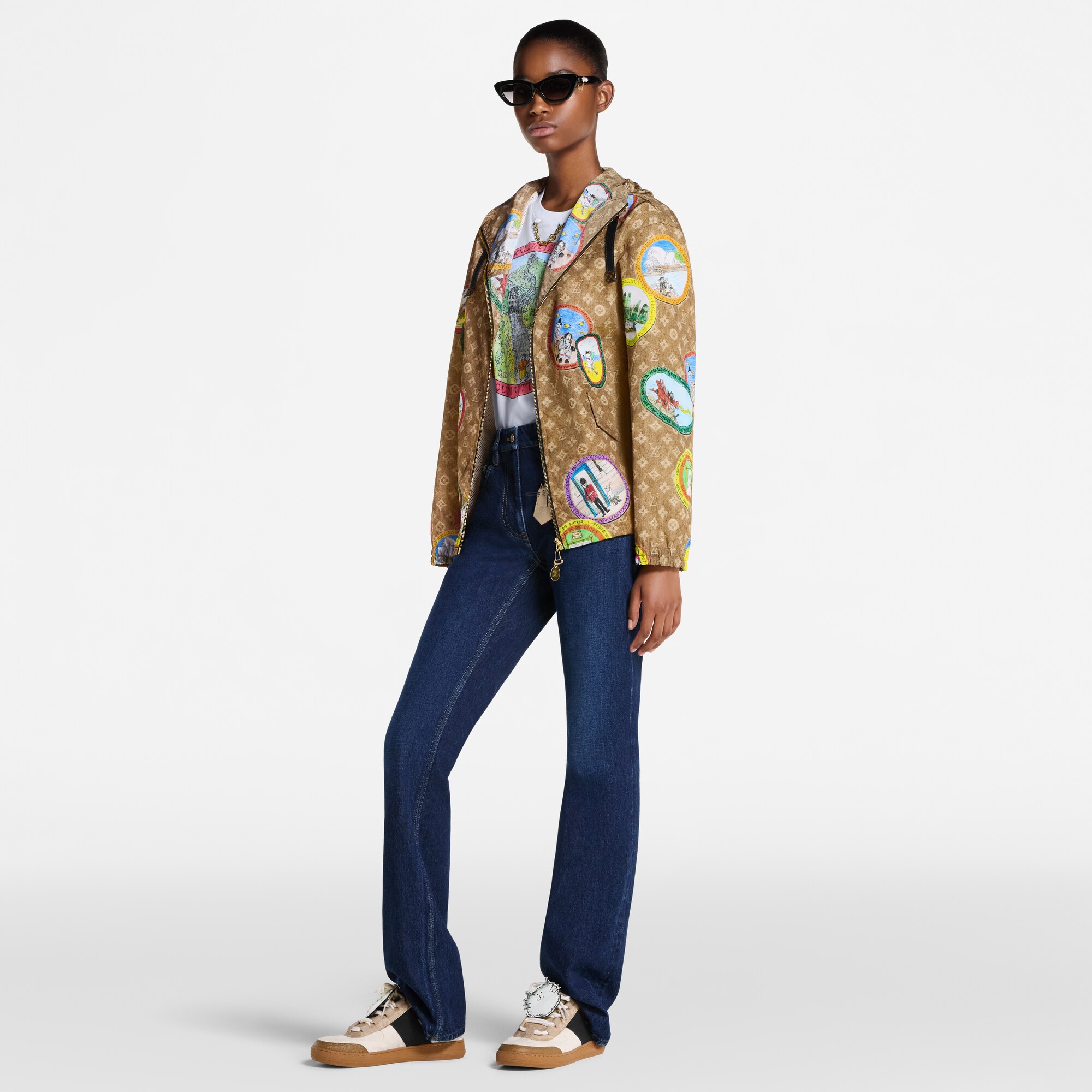  Prêt-à-Porter Manteaux et Vestes Parka Monogram à sceaux chats | Louis Vuitton ® (Zoom produit)