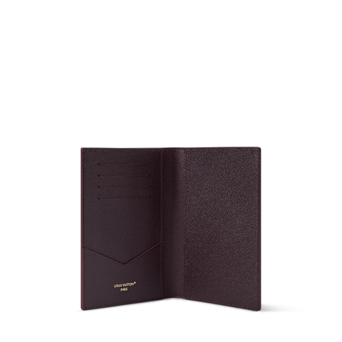 Damier Ebene Small Leather Goods Card Holders and Key Holders Passport Cover | Louis Vuitton ® (Product zoom)