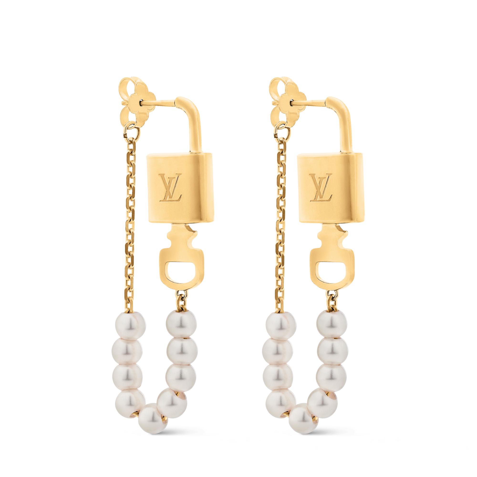 S00 Fashion Jewelry Earrings Pearlock Earrings | Louis Vuitton ® (Product zoom)