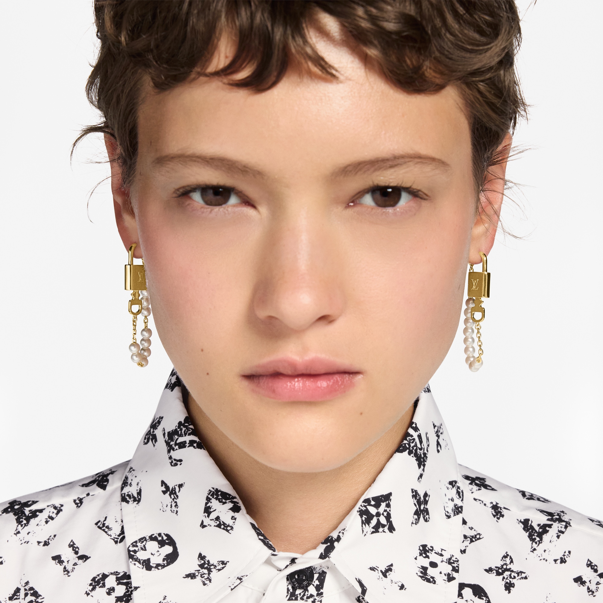 S00 Fashion Jewelry Earrings Pearlock Earrings | Louis Vuitton ® (Product zoom)