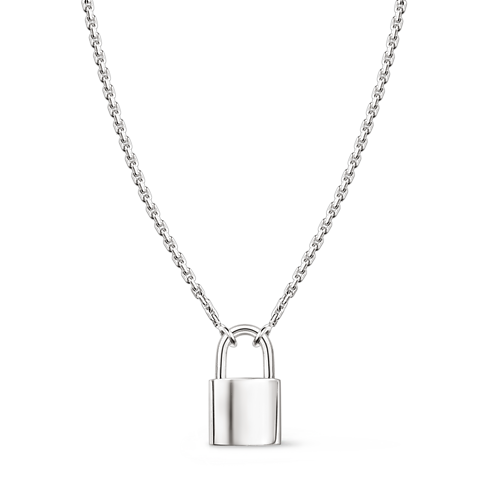 Catégories Toute la Joaillerie Pendentif Silver Lockit, argent | Louis Vuitton ® (Zoom produit)