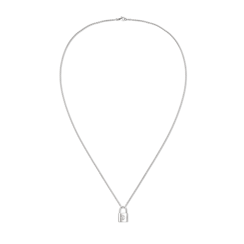 Catégories Toute la Joaillerie Pendentif Silver Lockit, argent | Louis Vuitton ® (Zoom produit)