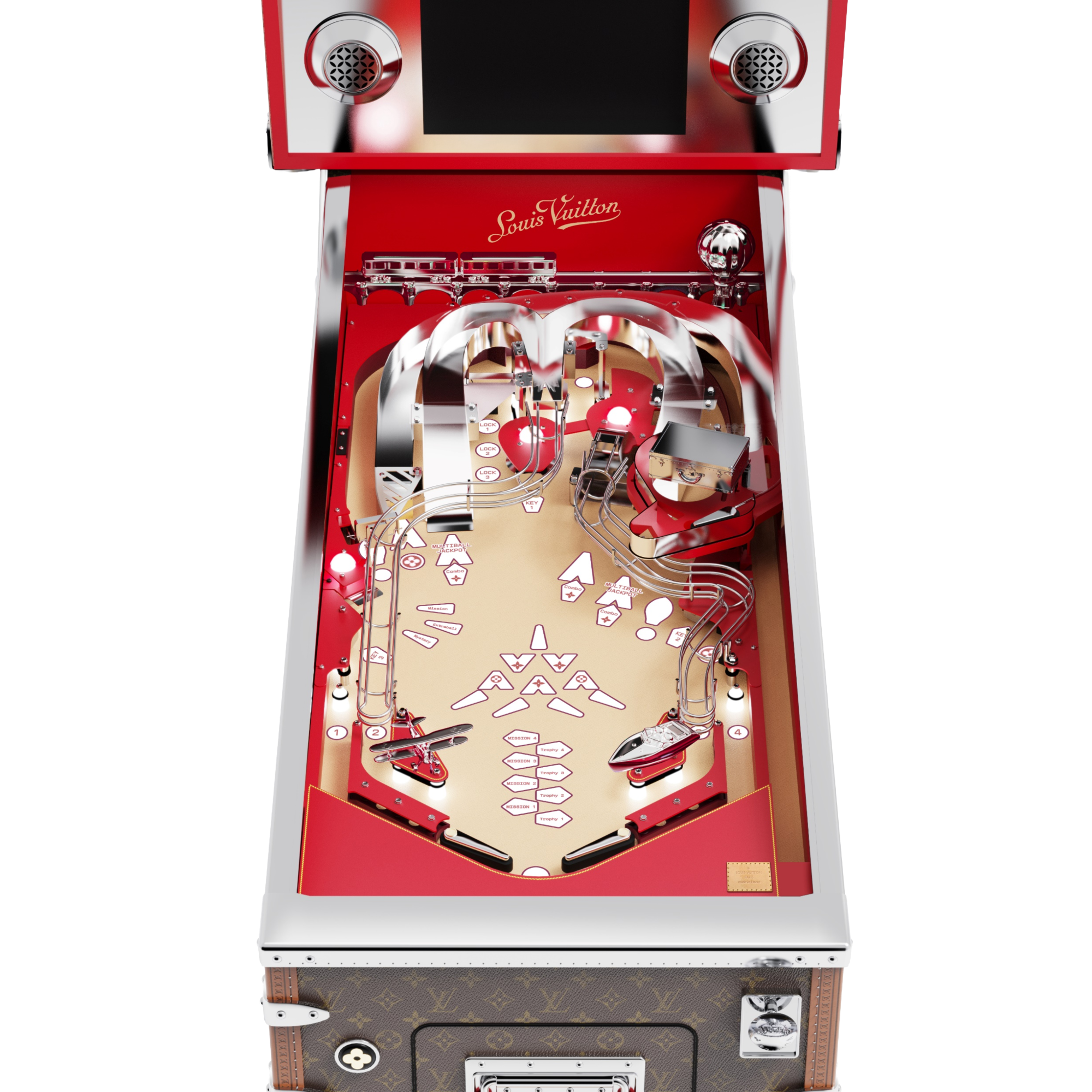 Other Damier Canvas Sport and Games } Pinball | Louis Vuitton ® (Product zoom)