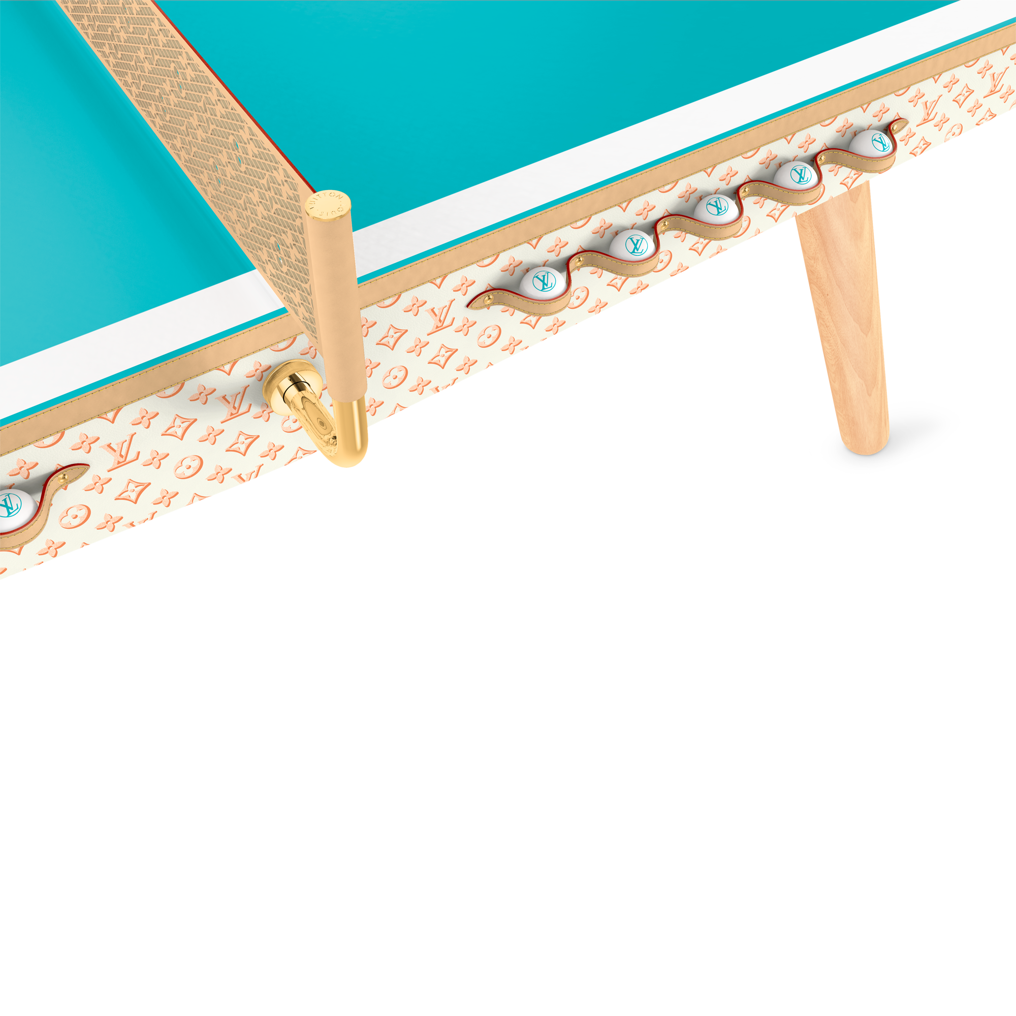 Leather & Other Material Sport and Games } Ping-Pong Table Canvas professional size | Louis Vuitton ® (Product zoom)