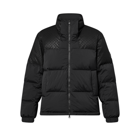 Ready-to-Wear Coats and Outerwear Placed Monogram Ecodown Blouson | Louis Vuitton ® (Product zoom)