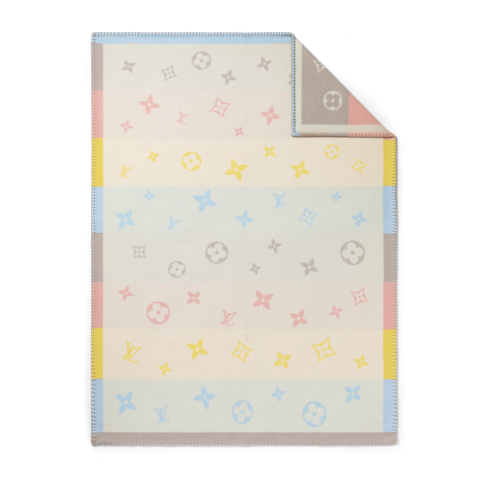 S00 Cadeaux pour Bébés } Plaid Méli-Mélo | Louis Vuitton ® (Zoom produit)