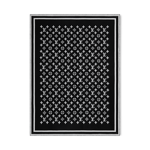 Plaid My Monogram vue de face