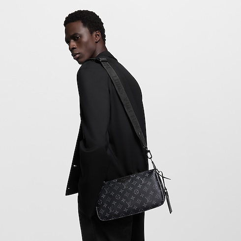 Monogram Eclipse Sacs Homme Nouveautes Pochette Accessoire XL | Louis Vuitton ® (Zoom produit)