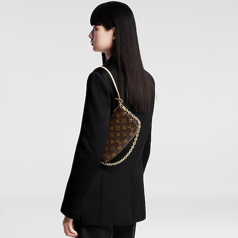 Monogram Petite Maroquinerie Portefeuilles sur Chaîne et Micro Sac Pochette Accessoires | Louis Vuitton ® (Zoom produit)