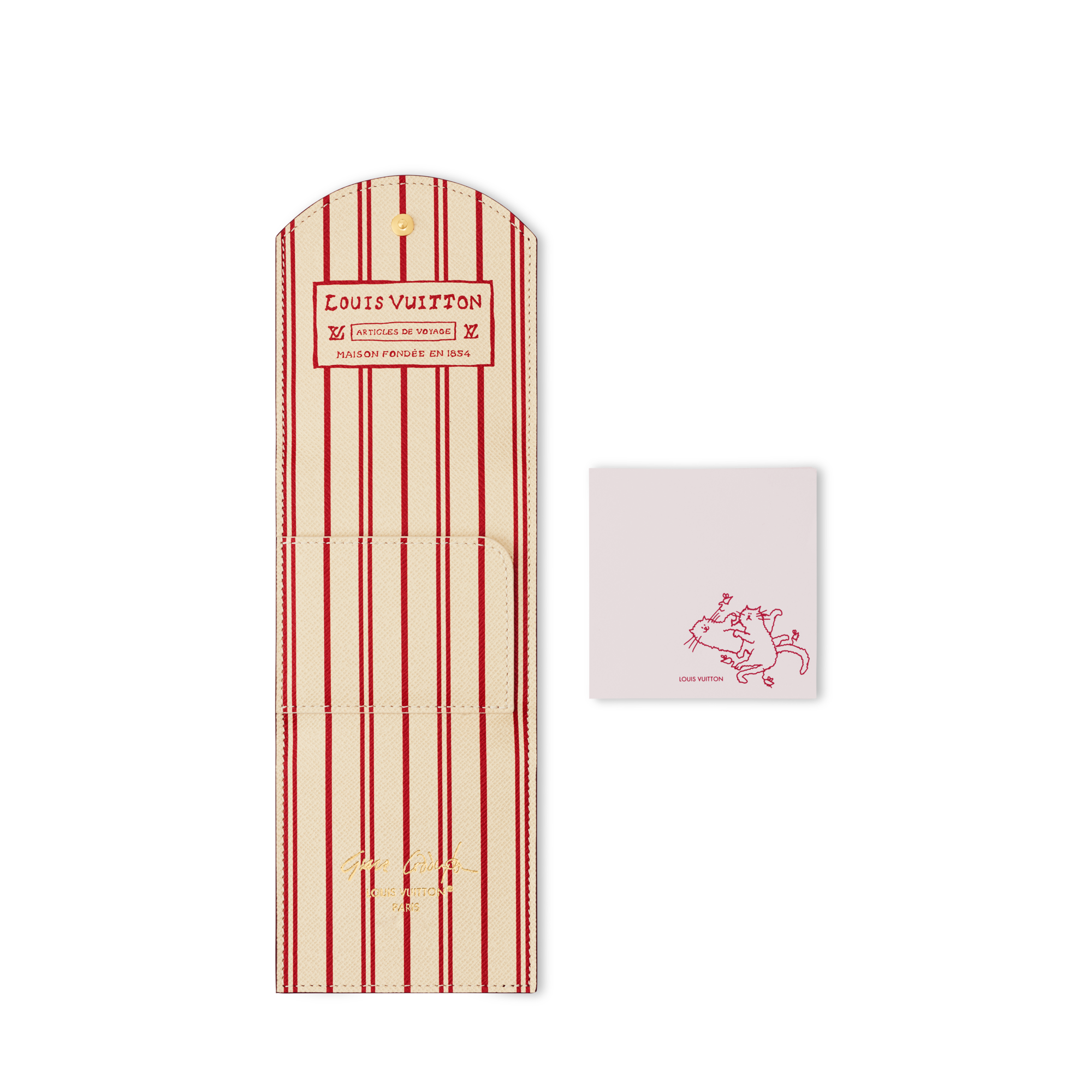 S00 Livres Bureau et Ecriture Pochette bloc-notes | Louis Vuitton ® (Zoom produit)