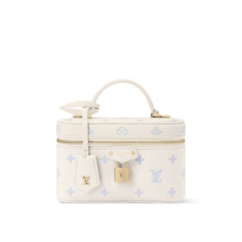 Cuir Monogram Empreinte Petite Maroquinerie Portefeuilles sur Chaîne et Micro Sac Pochette chaîne Vanity | Louis Vuitton ® (Zoom produit)